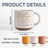 The Best Love Is A Mother’s Love - Family Personalized Custom Printed Pottery Mug - Mother's Day, Gift For Mom, Daughter