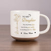 The Best Love Is A Mother’s Love - Family Personalized Custom Printed Pottery Mug - Mother's Day, Gift For Mom, Daughter