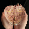 From The Moment We Met, Forever Together - Couple Personalized Custom 3D Crystal Heart Shaped - Gift For Husband Wife, Anniversary
