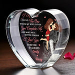 Custom Name Romantic Couple Gifts - Personalized 3D Crystal