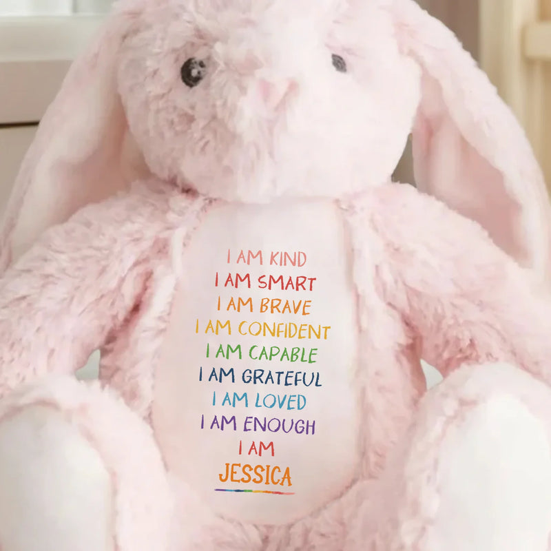 Little Bunny, Big Love - Family Personalized Custom Easter Bunny Plush - Easter Gift For Family Members