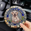 Custom Photo Some Angels Have Fur - Memorial Personalized Custom Car Visor Clip - Sympathy Gift For Pet Owners, Pet Lovers