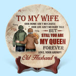 Custom Name Romantic Wife Gifts - Personalized Ceramic Plate