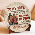 Custom Name Romantic Wife Gifts - Personalized Ceramic Plate