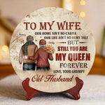 Custom Name Romantic Wife Gifts - Personalized Ceramic Plate