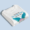 He Is My Angel, I Am His Wife - Memorial Personalized Custom Unisex T-shirt, Premium T-shirt, Hoodie - Sympathy Gift For Family Members
