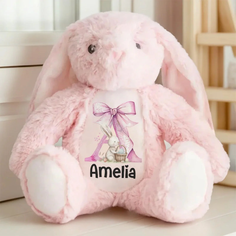 Easter Joy And Blessings From Above - Family Personalized Custom Easter Bunny Plush - Easter Gift For Family Members
