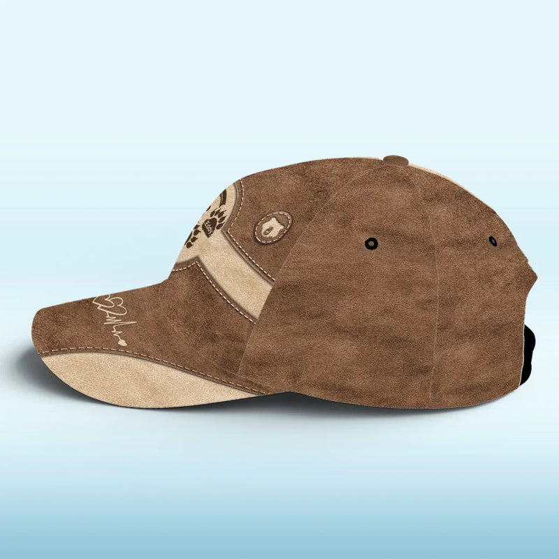 Dad’s Love Builds Strong Foundations - Family Personalized Custom Hat, All Over Print Classic Cap - Gift For Family Members