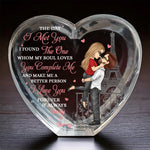 Custom Name Romantic Couple Gifts - Personalized 3D Crystal