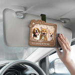 Custom Pet Photo Drive Safe Gifts for Pet Lovers - Personalized Car Visor Clip