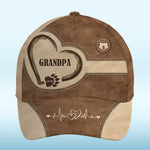 Custom Name Papa Bear Family Gifts for Dads - Personalized Classic Cap