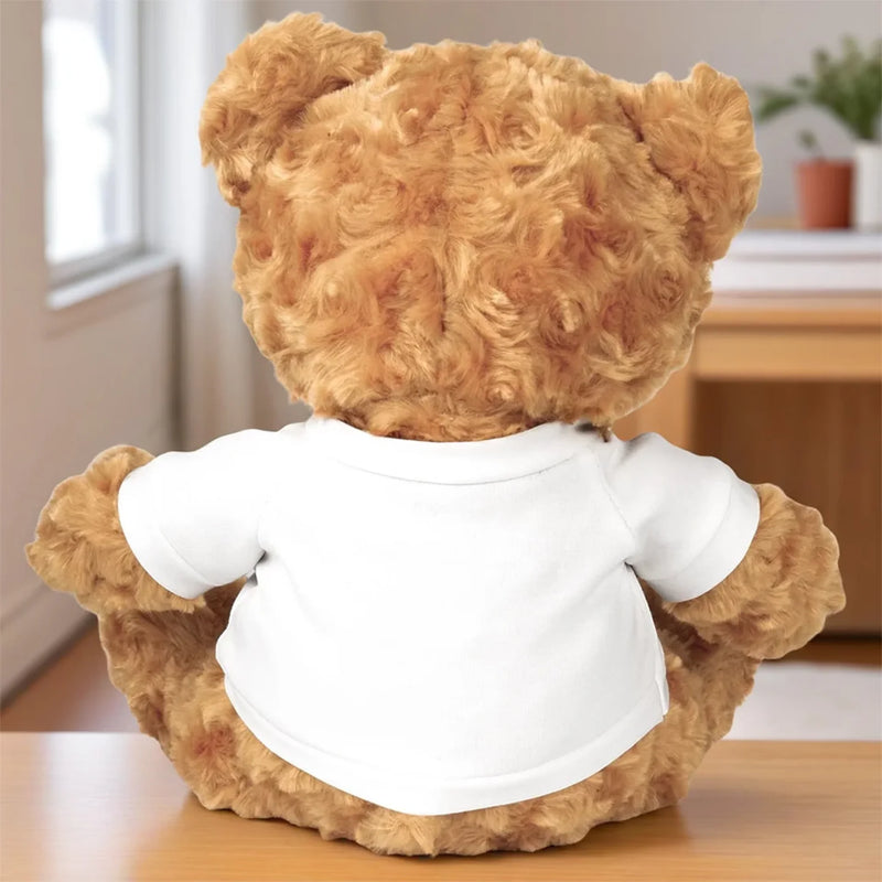 Custom Photo My Love For You Is Always Near - Memorial Personalized Custom Teddy Bear Plush - Sympathy Gift For Family Members