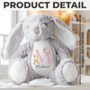 A Bunny Hug Is The Best Hug - Family Personalized Custom Easter Bunny Plush - Easter Gift For Family Members