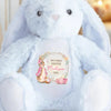 Sweet Bunny, Warm Hugs - Family Personalized Custom Easter Bunny Plush - Easter Gift For Baby Kids, Newborn Baby