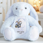 Custom Name Easter Bunny Gifts for Kids - Personalized Bunny Plush