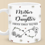 Custom Name Mother and Daughter Gifts - Personalized Mugs