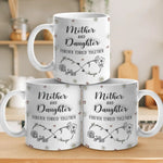 Custom Name Mother and Daughter Gifts - Personalized Mugs
