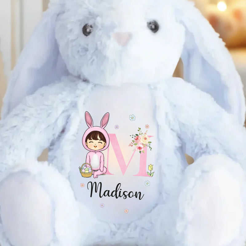 Somebunny Is Ready For Easter - Family Personalized Custom Easter Bunny Plush - Easter Gift For Family Members
