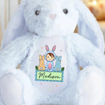 Custom Name Bunny Gifts for Kids - Personalized Bunny Plush