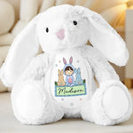 Custom Name Bunny Gifts for Kids - Personalized Bunny Plush