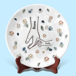 Custom Name Family Togetherness Gifts - Personalized Ceramic Plate