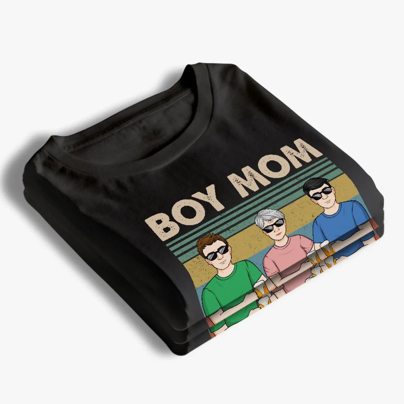 Funny Boy Mom Gifts for Mothers - Graphic Apparel