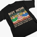 Funny Boy Mom Gifts for Mothers - Graphic Apparel