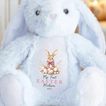 Custom Name My First Easter Baby Gifts - Personalized Bunny Plush