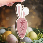 Custom Name Easter Bunny Gifts - Personalized Ornament