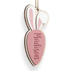 Bunny Tails And Happy Trails - Family Personalized Custom Ornament - Wood Custom Shaped - Easter Gift For Family Members