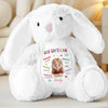 Chosen To Shine, Filled With Love - Family Personalized Custom Easter Bunny Plush - Gift For Family Members
