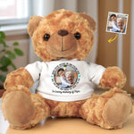 Custom Photo Memorial Keepsake - Personalized Teddy Bear Plush
