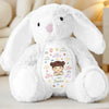 I Am Kind, I Am Loved - Family Personalized Custom Easter Bunny Plush - Gift For Family Members