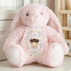 I Am Kind, I Am Loved - Family Personalized Custom Easter Bunny Plush - Gift For Family Members