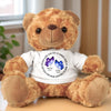 When You Miss Me, Hold Me Close - Memorial Personalized Custom Teddy Bear Plush - Sympathy Gift For Family Members