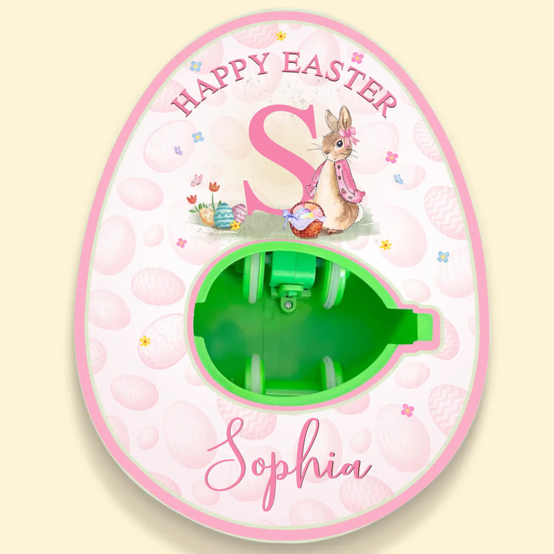 Custom Name Easter Egg Decorating Gifts for Kids - Personalized Egg Decorating Kit