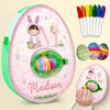 Keep Your Favorites Close - Family Personalized Custom Easter Egg Decorating Kit, Egg Spinner Machine With Markers - Easter Gift For Family Members