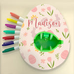 Custom Name Easter Egg Decorating Gifts for Kids - Personalized Egg Decorating Kit