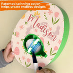 Custom Name Easter Egg Decorating Gifts for Kids - Personalized Egg Decorating Kit