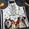 My Heart Belongs To My Dog - Dog Personalized Custom Apron - Gift For Pet Owners, Pet Lovers