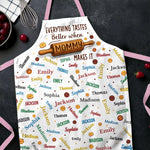 Custom Name Baking Gifts for Mom - Personalized Apron