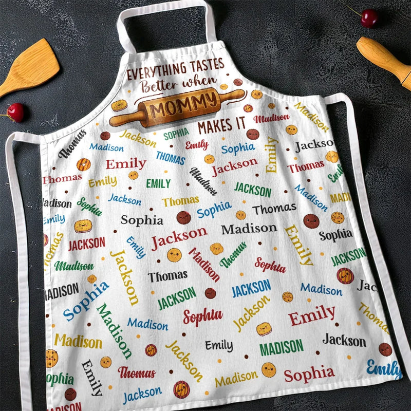 Custom Name Baking Gifts for Mom - Personalized Apron