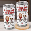 Best Friends Have Paws - Dog Personalized Custom 3D Inflated Effect Printed Tumbler - Gift For Pet Owners, Pet Lovers