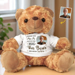 Custom Photo Memorial Comfort Gifts - Personalized Teddy Bear Plush