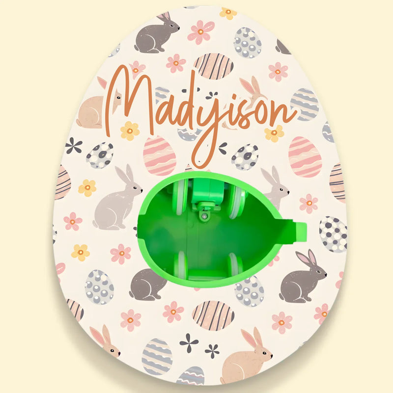 Custom Name Easter Egg Decorating Gifts for Kids - Personalized Egg Decorating Kit
