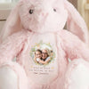Custom Photo A Loving Hug That Lasts A Lifetime - Family Personalized Custom Easter Bunny Plush - Gift For Family Members