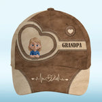 Custom Name Grandpa Family Gifts - Personalized Classic Cap