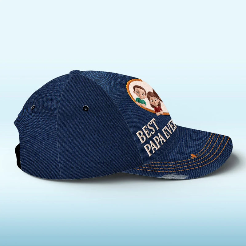Where Love Never Ends - Family Personalized Custom Hat, All Over Print Classic Cap - Gift For Family Members