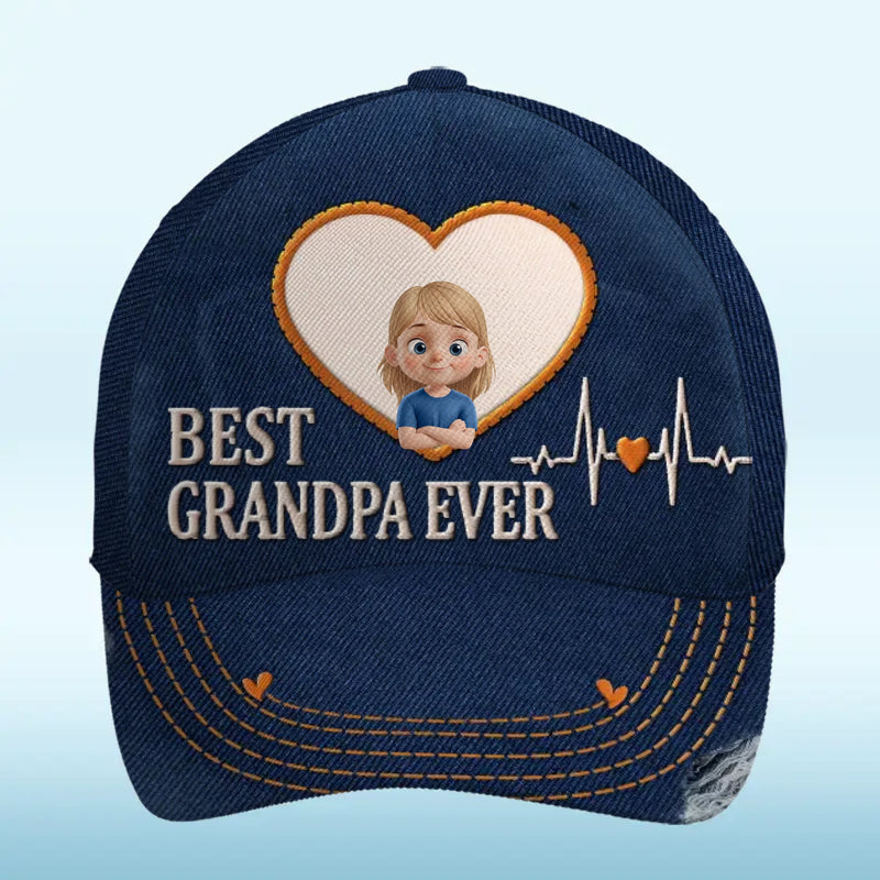Best Papa Ever Family Gifts for Dad - Classic Cap