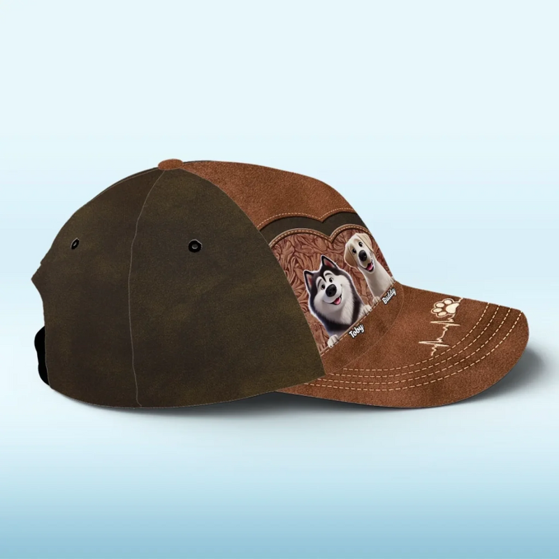 Custom Name Dog Lover Gifts for Pet Parents - Personalized Classic Cap